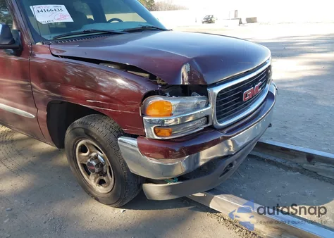 2001 GMC Sierra 1500 Sle from USA, damaged, VIN 2GTEC19V711153806